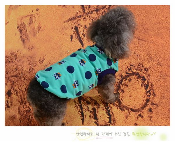 *NEW* Cats & Polka Dots (Mint)