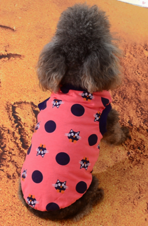 *NEW* Cats & Polka Dots (Hot Pink)