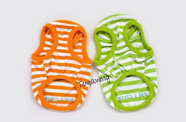 Froggy Singlet (Green & Orange)