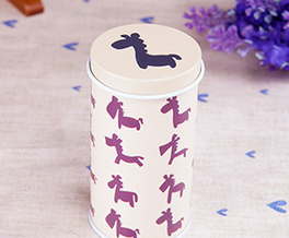 Japanese-made Doggy Rubber Bands with Metal Container