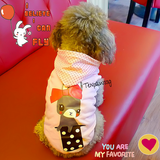 Baby Pink Deer Deer Hoodie Top