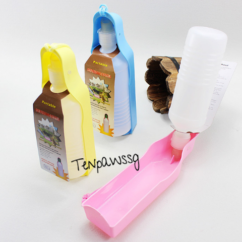 Outdoor Portable Squeeze Waterbottle (3 Colors - Pastel Series)