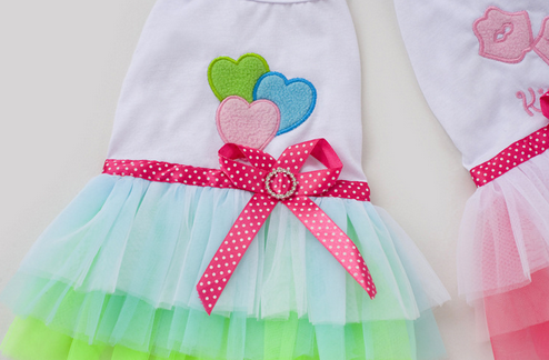 Fairy-tale Ombre Tutu Dress (Pink or Green)
