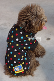 (Size S) Furball loves happy dots Hoodie