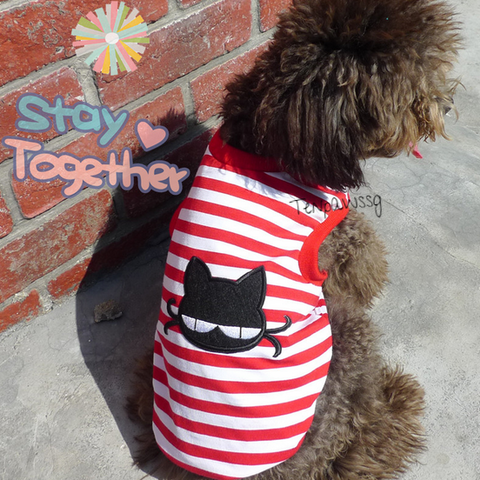 Red & White Stripes Singlet
