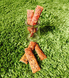 Free Range Pork Strips with Organic Chia Seeds