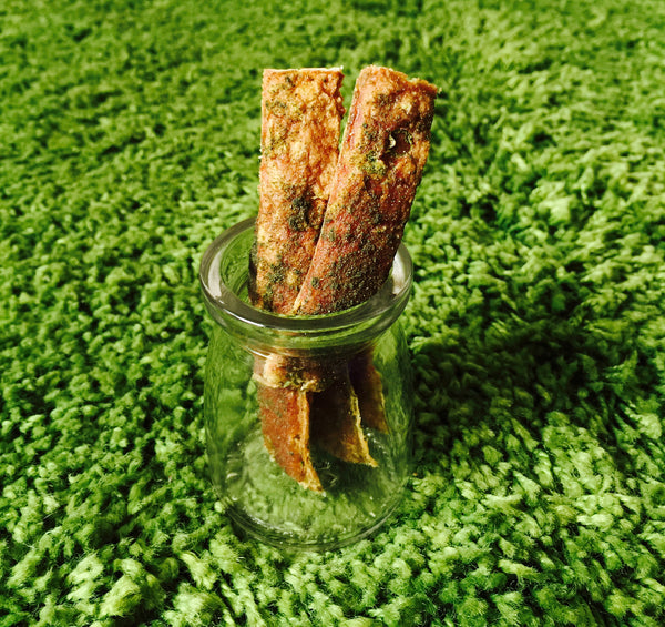 Free Range Pork Strips with Organic Kale