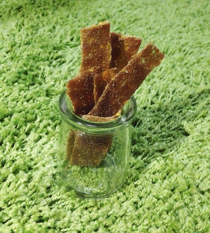 Free Range Pork Strips with Carrot, Pumpkin and Organic Flaxseed Meal